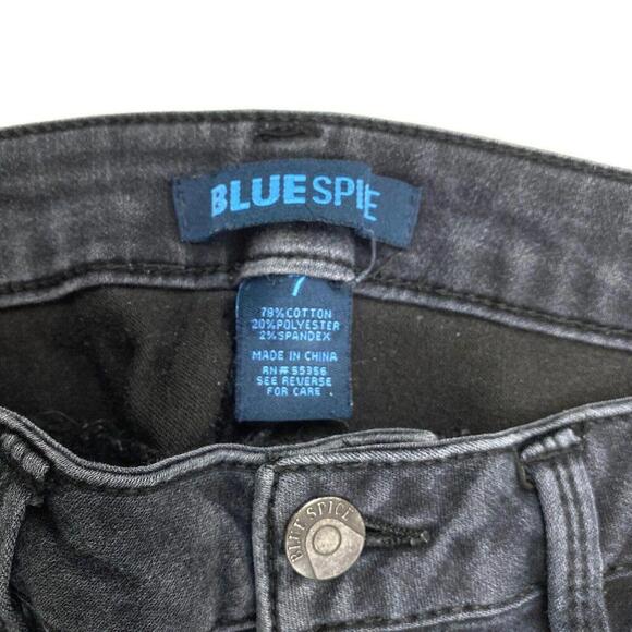 BlueSpice Skinny Women's size 7 Black Denim Jeans - Picture 3 of 3